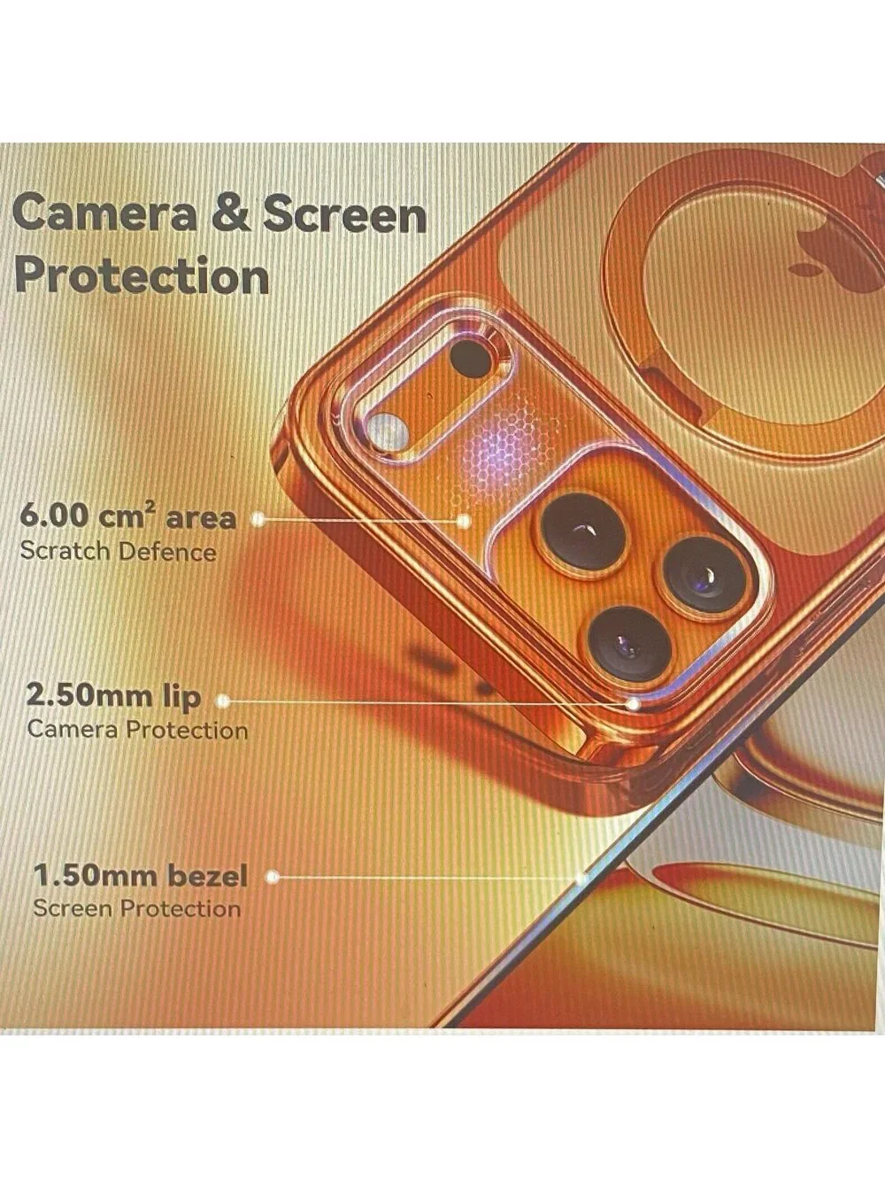 Casekoo Case for iPhone 17 Pro Max Orange